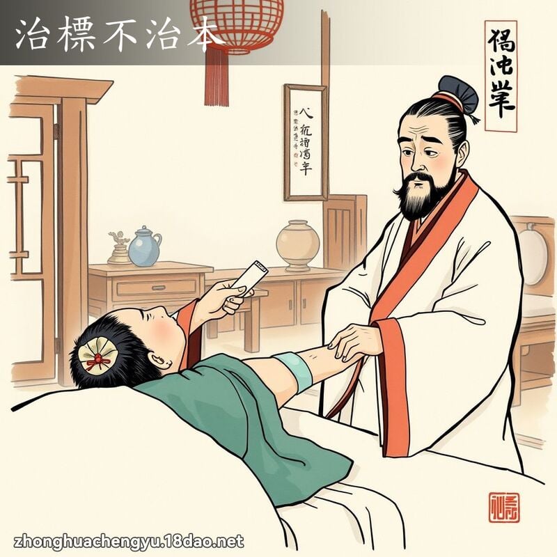治標不治本 配图
