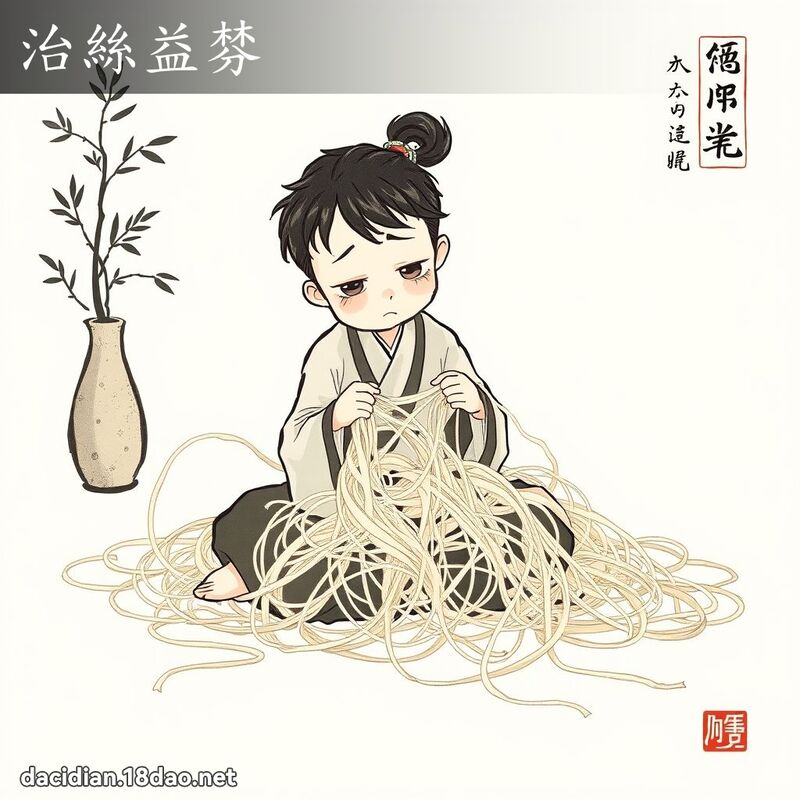 治丝益棼 配图