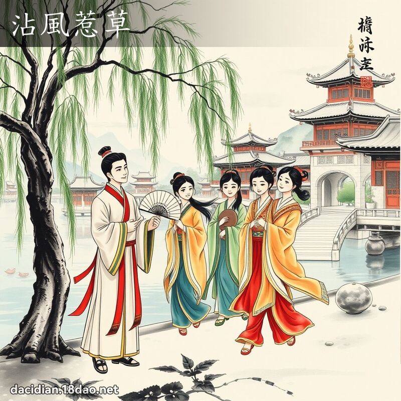沾风惹草 配图