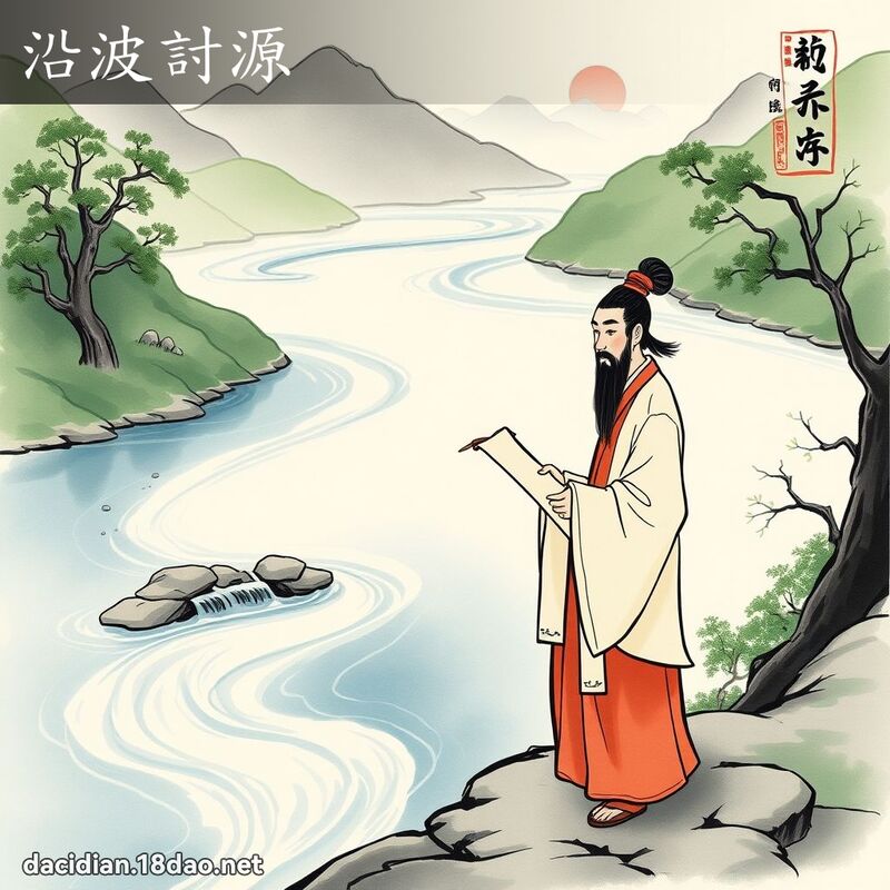 沿波討源 配图
