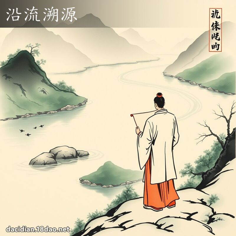 沿流溯源 配图