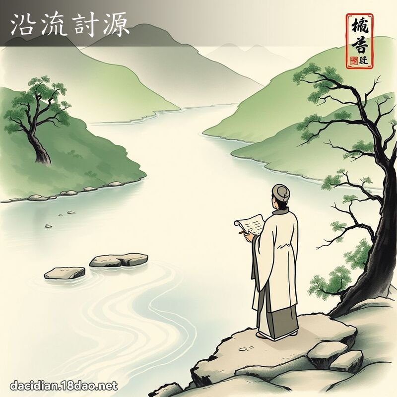 沿流討源 配图