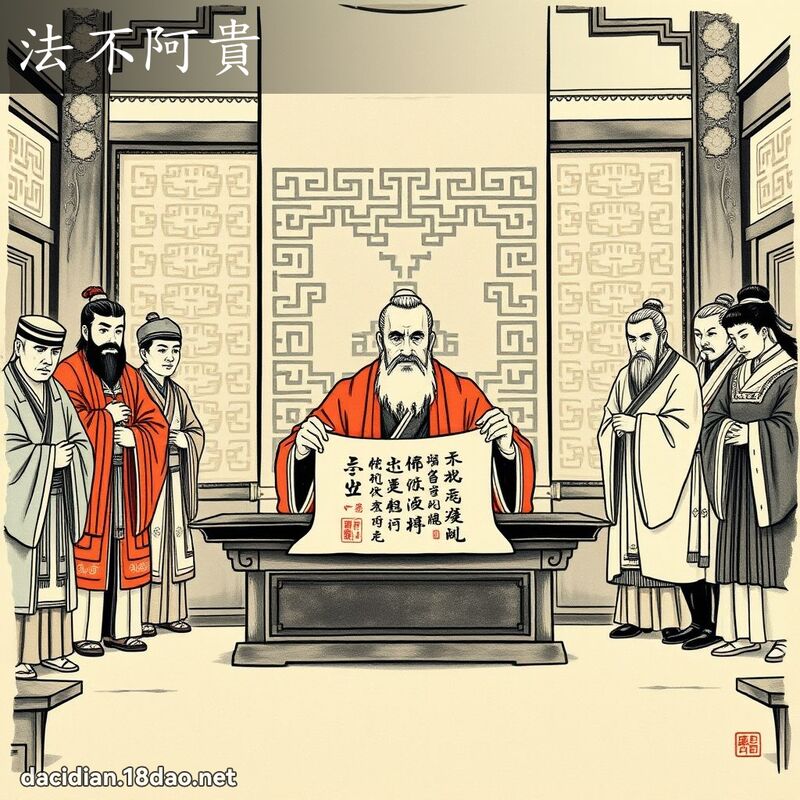 法不阿贵 配图