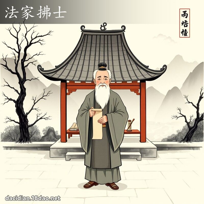 法家拂士 配图