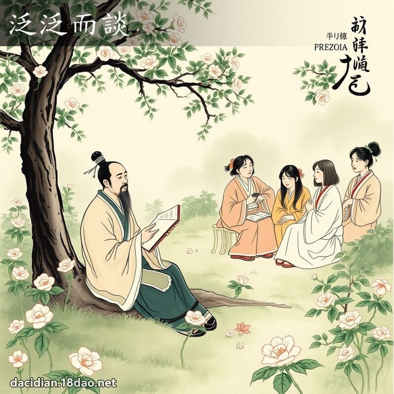 泛泛而谈 配图