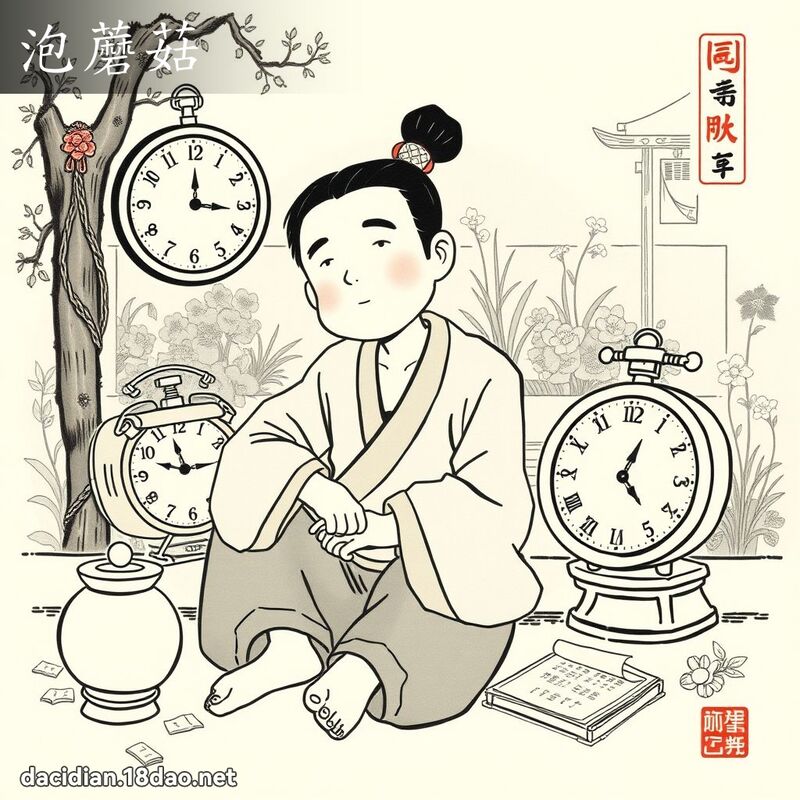 泡蘑菇 配图