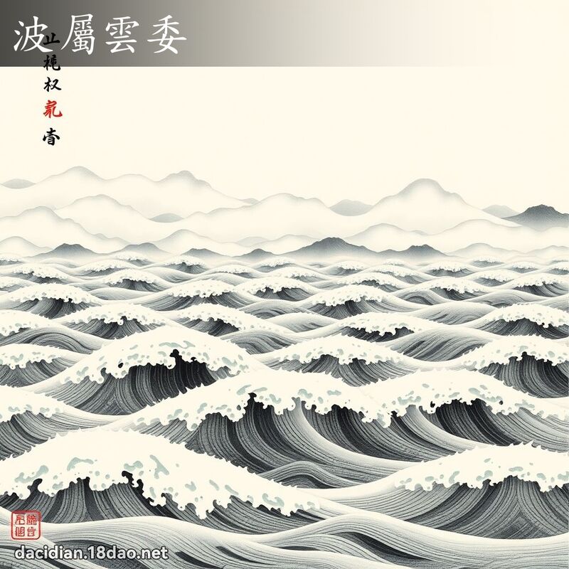 波属云委 配图