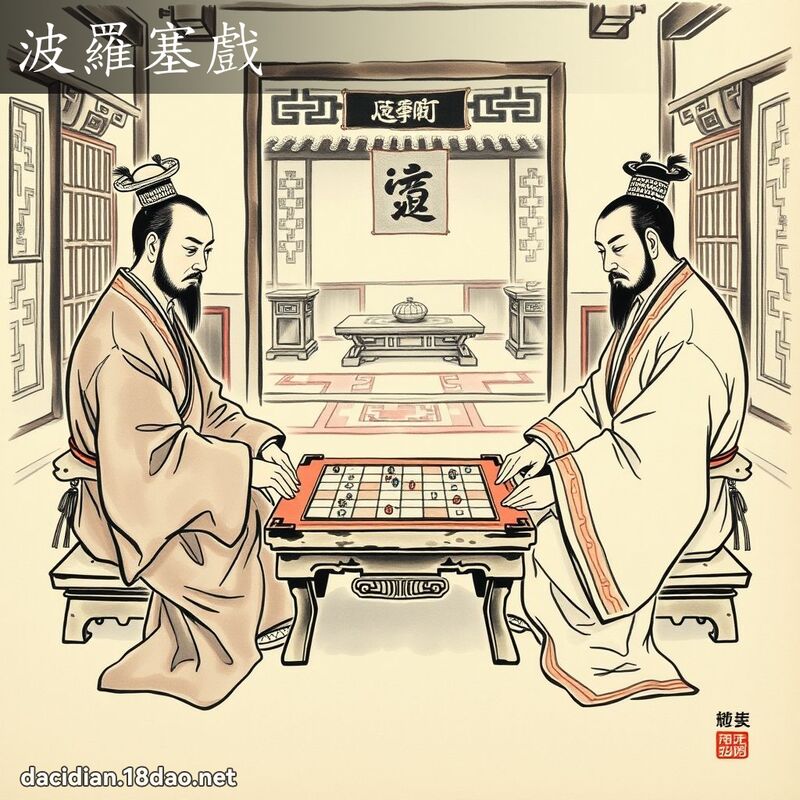 波罗塞戏 配图