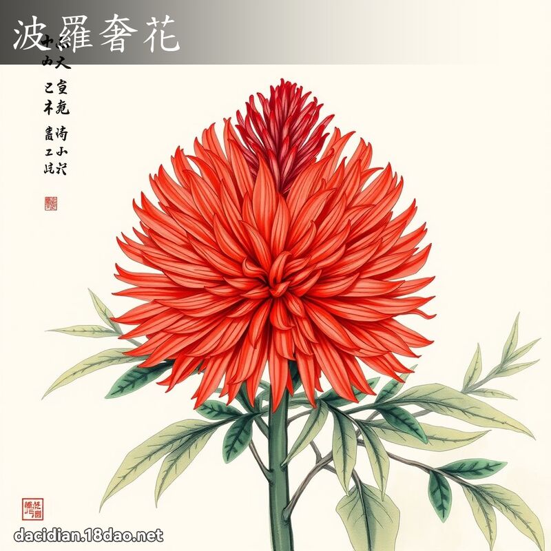 波罗奢花 配图