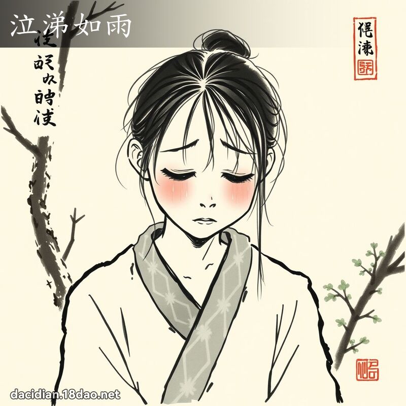 泣涕如雨 配图