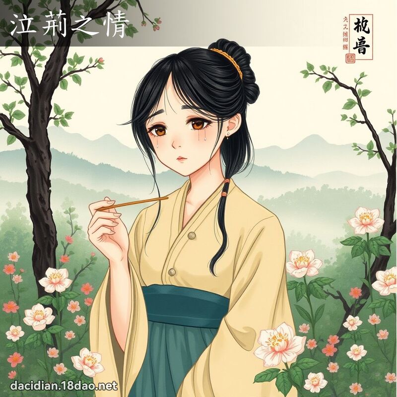 泣荆之情 配图