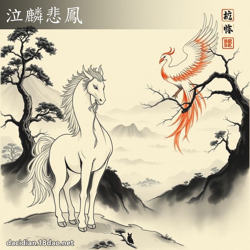 泣麟悲凤 配图