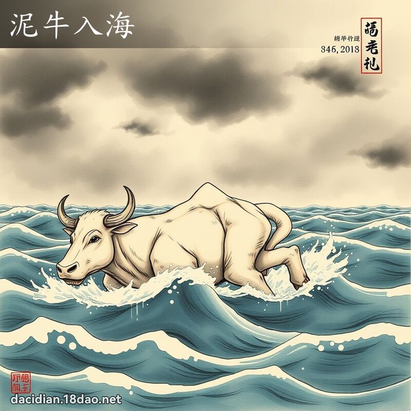 泥牛入海 配图