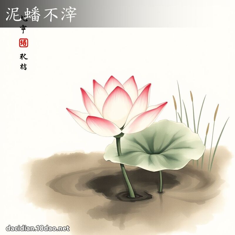 泥蟠不滓 配图