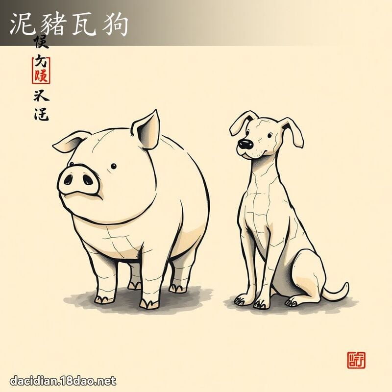 泥猪瓦狗 配图