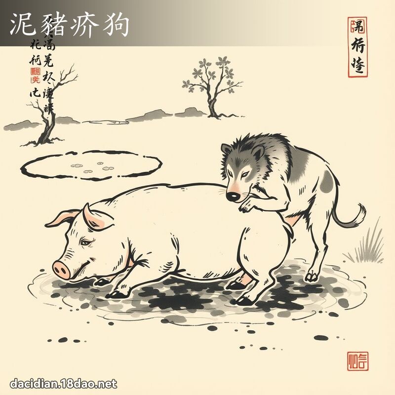 泥猪疥狗 配图