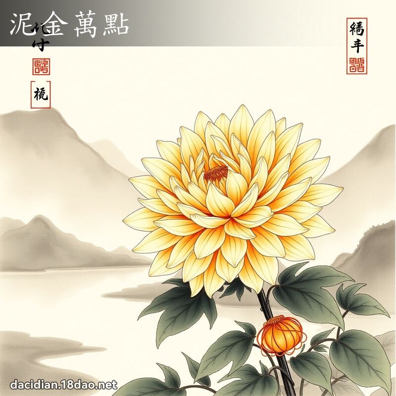 泥金万点 配图