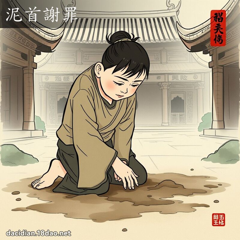 泥首谢罪 配图