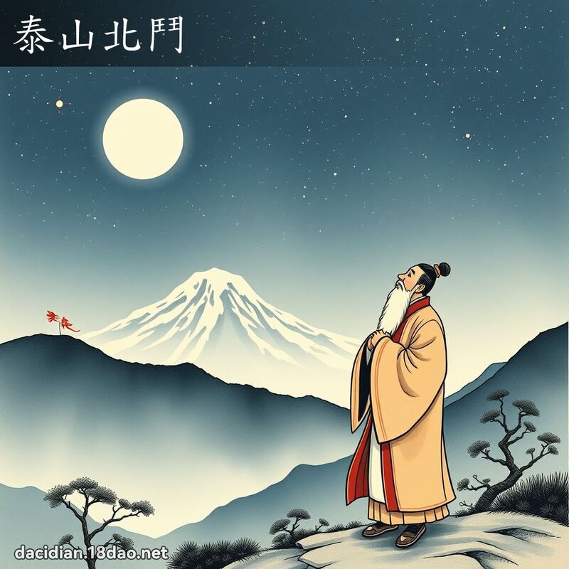 泰山北斗 配图