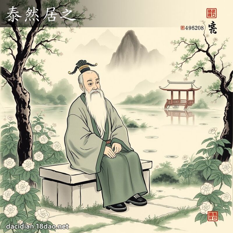 泰然居之 配图