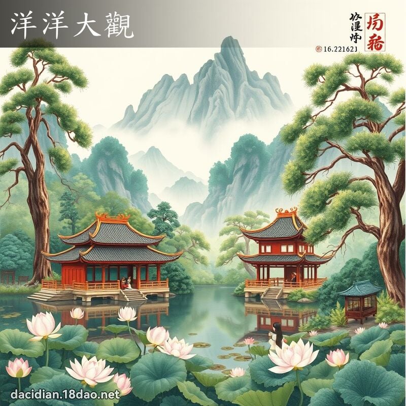 洋洋大觀 - 中華成語配圖