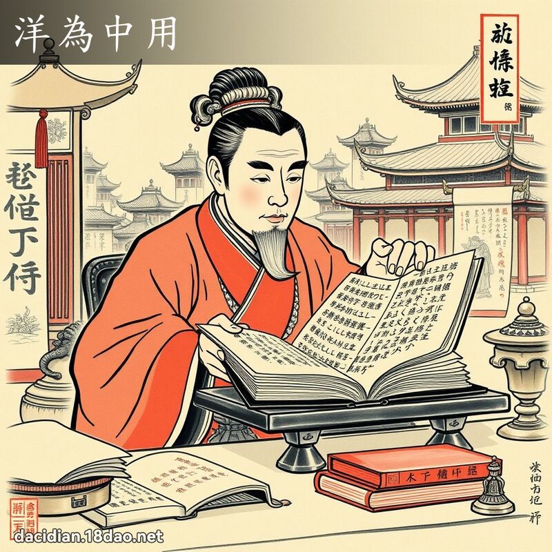 洋为中用 配图