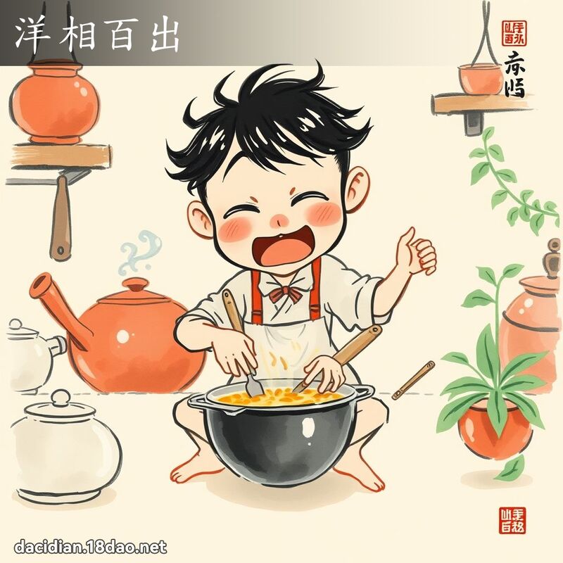 洋相百出 配图