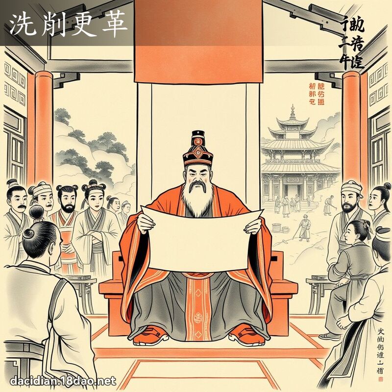 洗削更革 配图