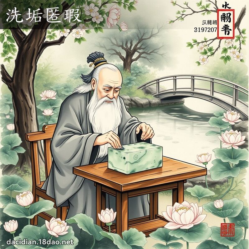 洗垢匿瑕 配图