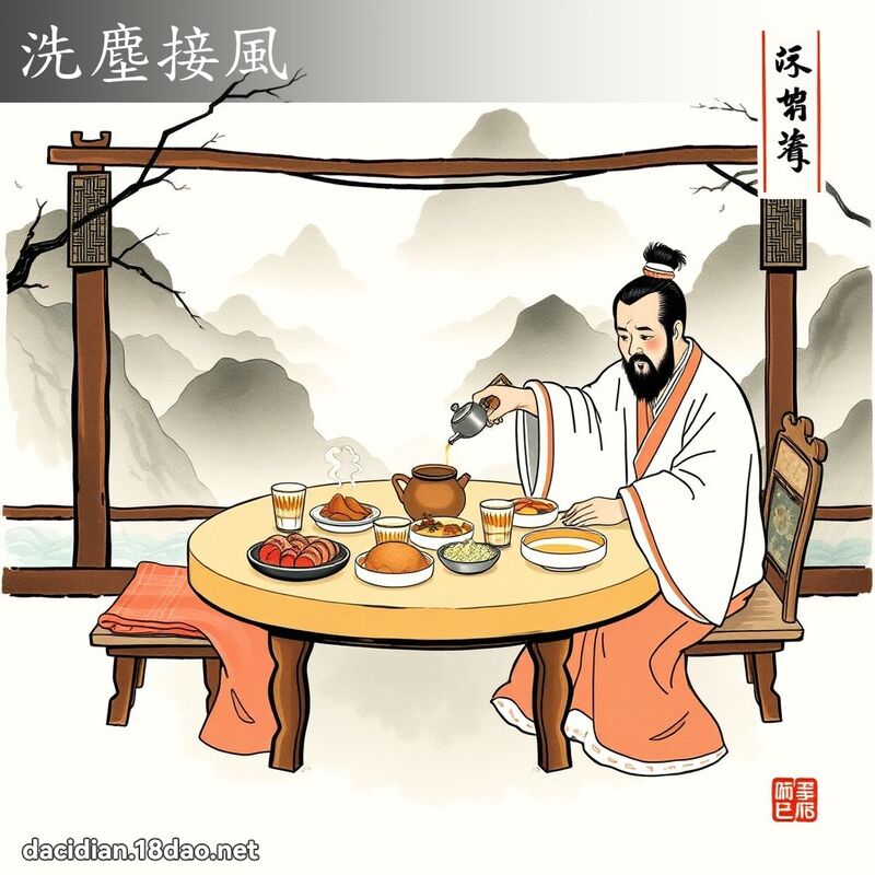 洗尘接风 配图