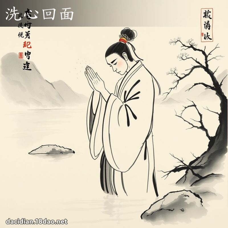 洗心回面 配图