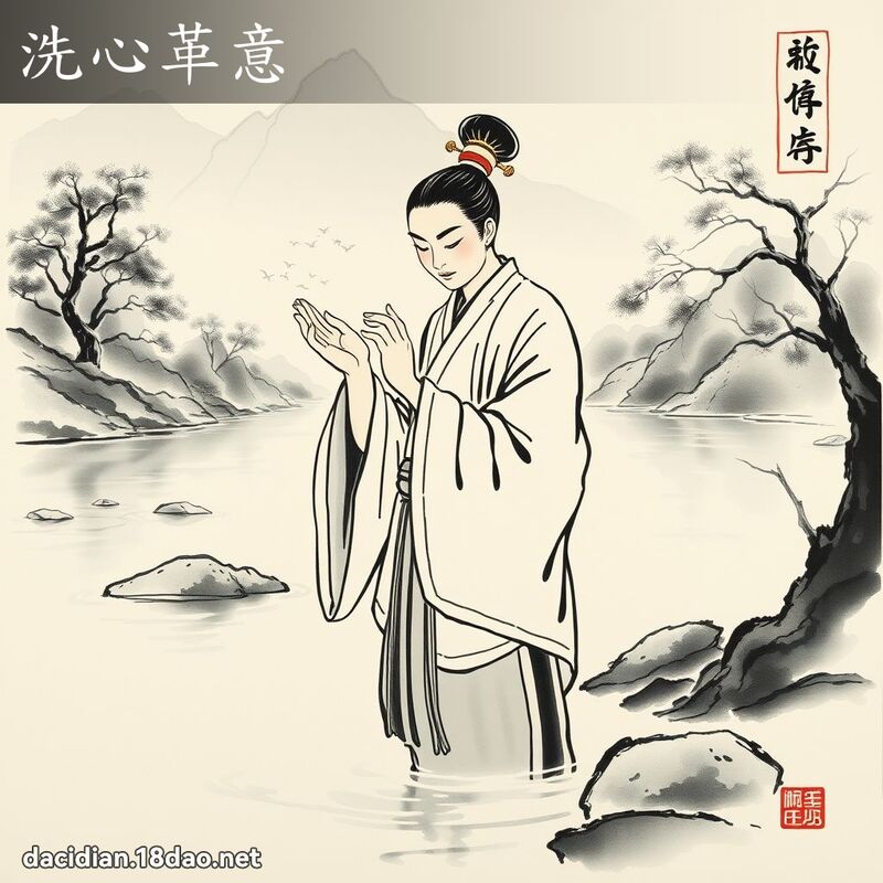 洗心革意 配图