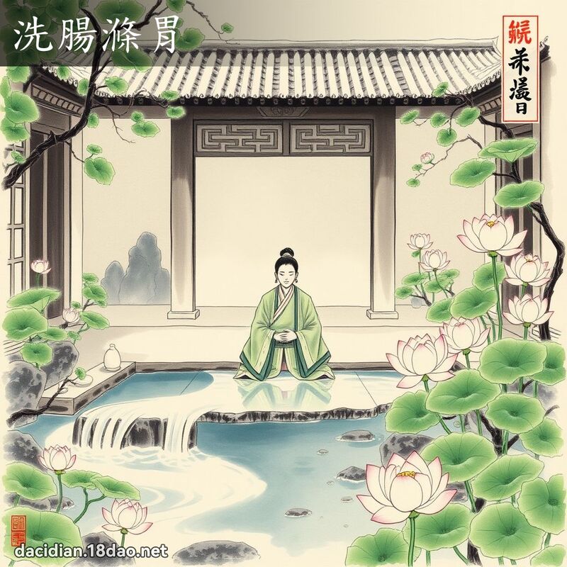 洗肠涤胃 配图