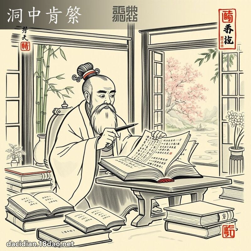 洞中肯綮 配图
