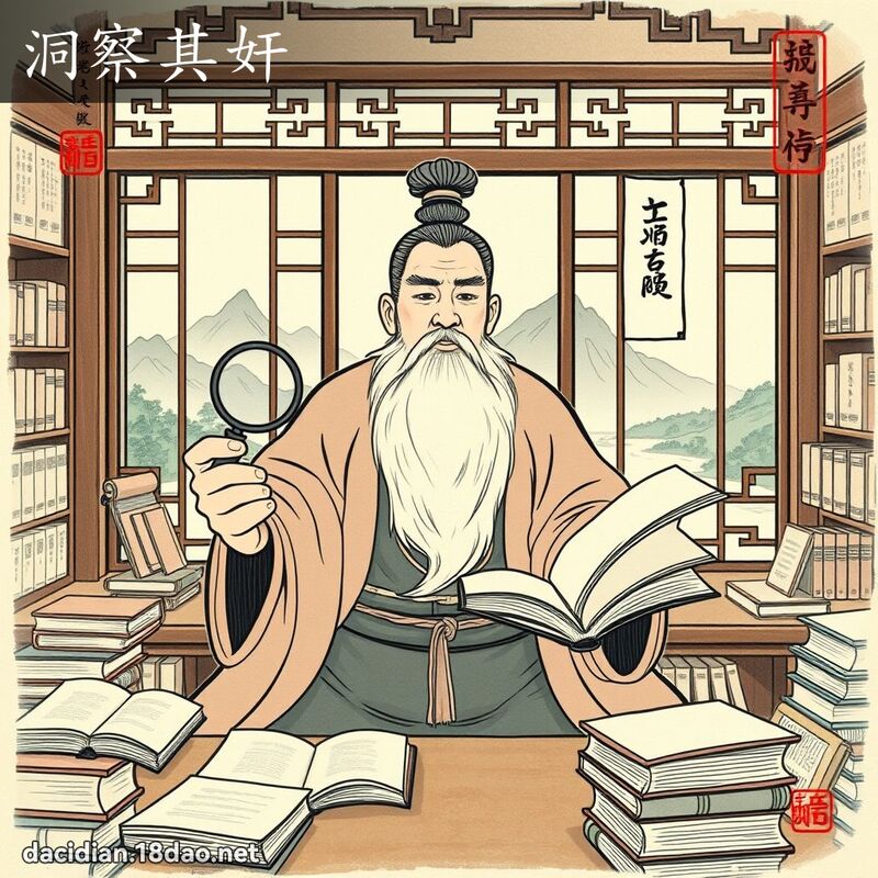 洞察其奸 配图
