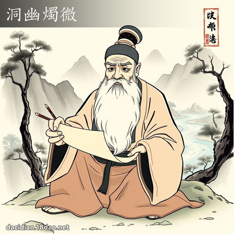 洞幽烛微 配图