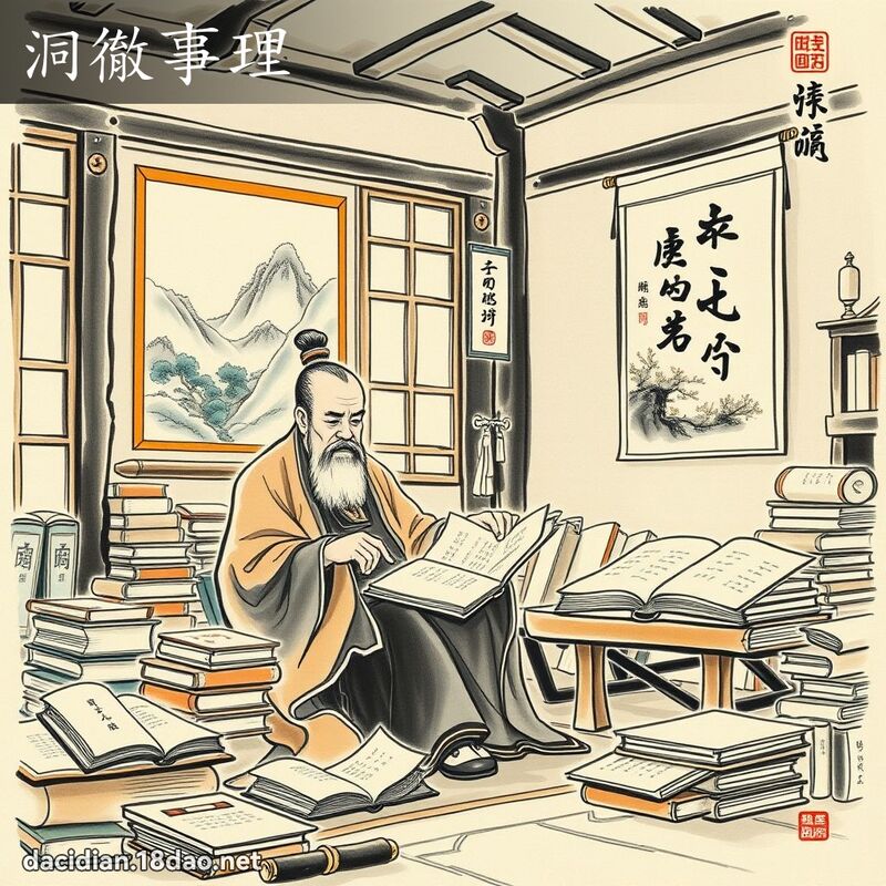 洞彻事理 配图