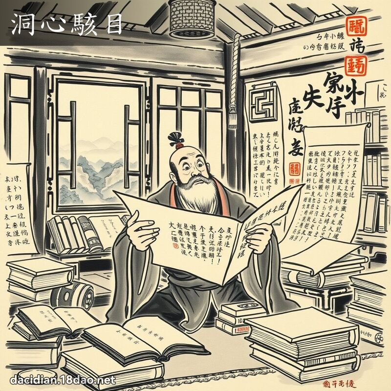 洞心骇目 配图