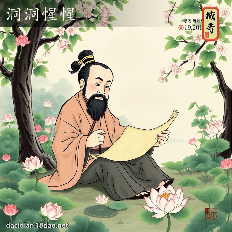 洞洞惺惺 配图