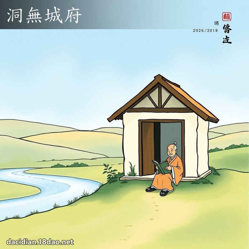 洞无城府 配图