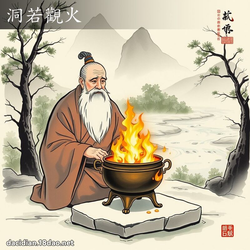 洞若观火 配图