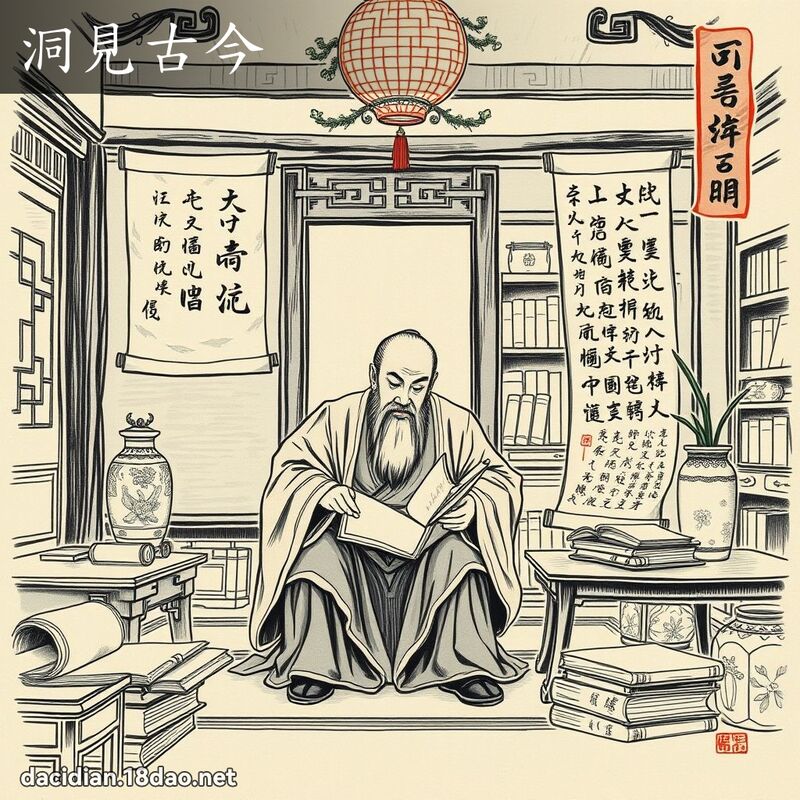 洞见古今 配图