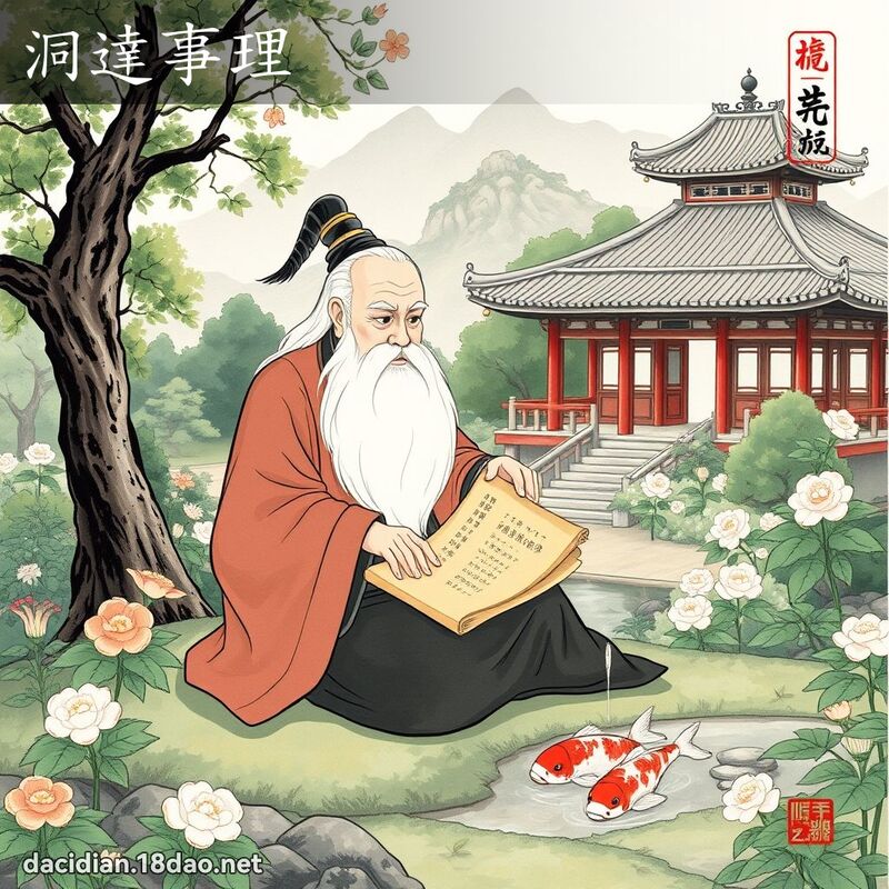 洞达事理 配图