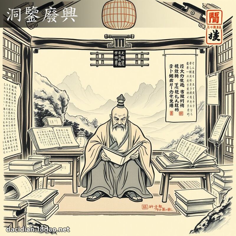 洞鉴废兴 配图