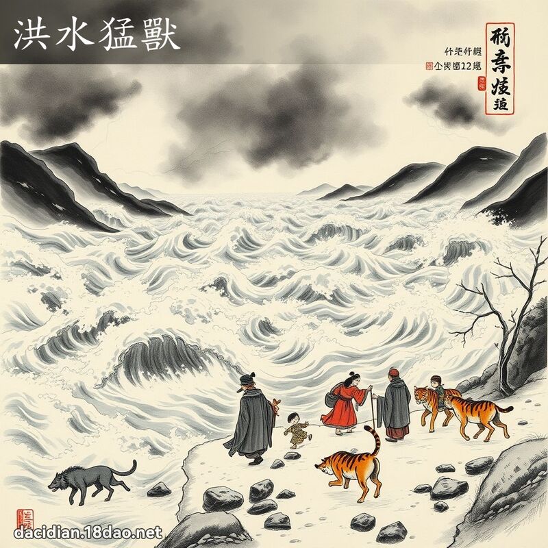 洪水猛兽 配图