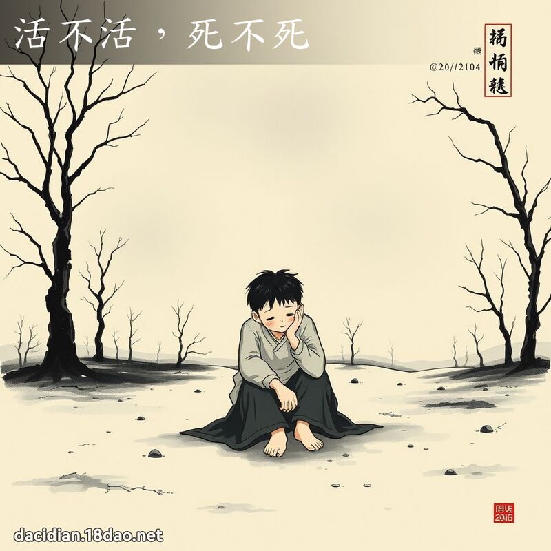 活不活,死不死 配图
