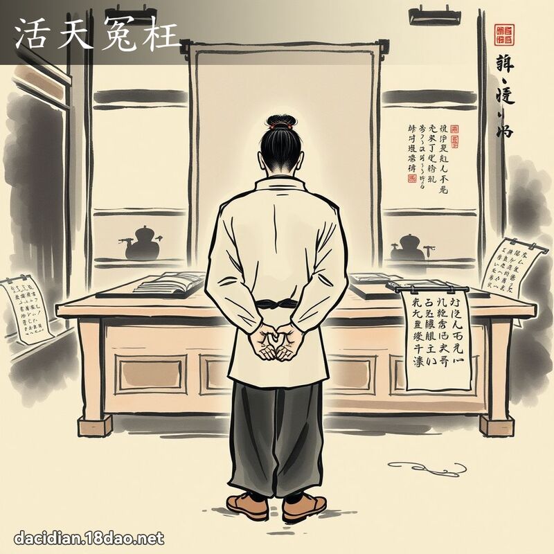 活天冤枉 配图