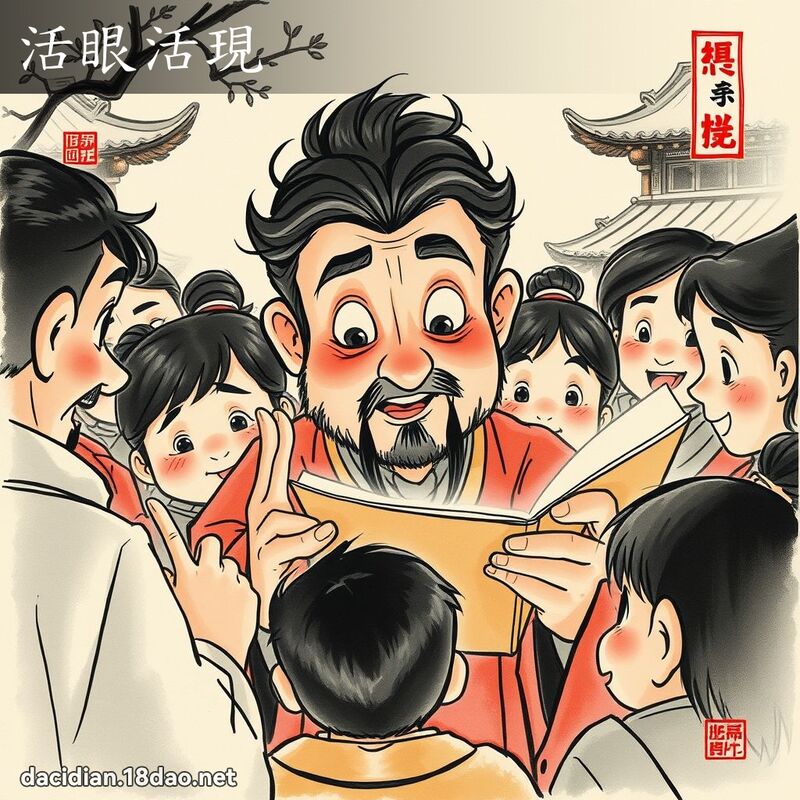 活眼活現 配图