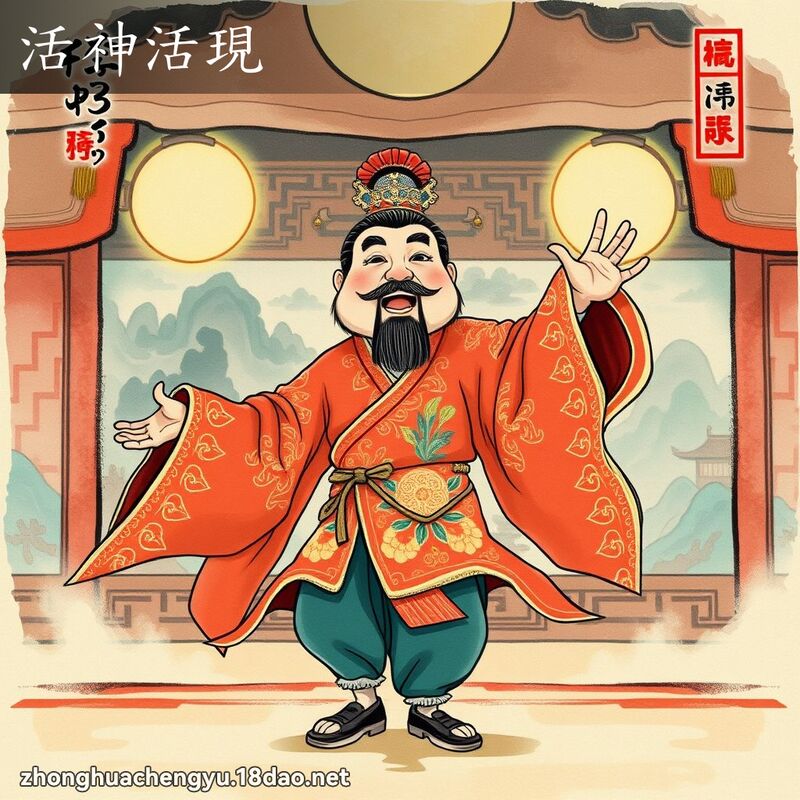 活神活現 配图