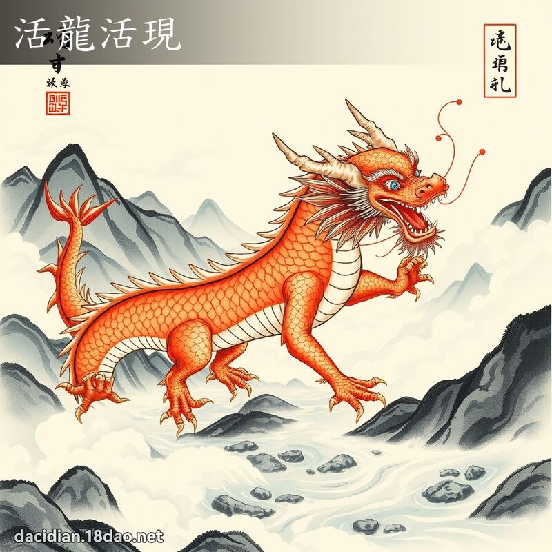 活龍活現 配图